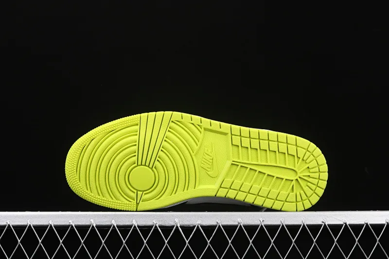 All categories Air Jordan Jordan series basketball shoes Air Jordan 1 Mid Air Jordan 1 Mid SE AJ1 Joe 1 black colorful chameleon green apple green BQ6931-003